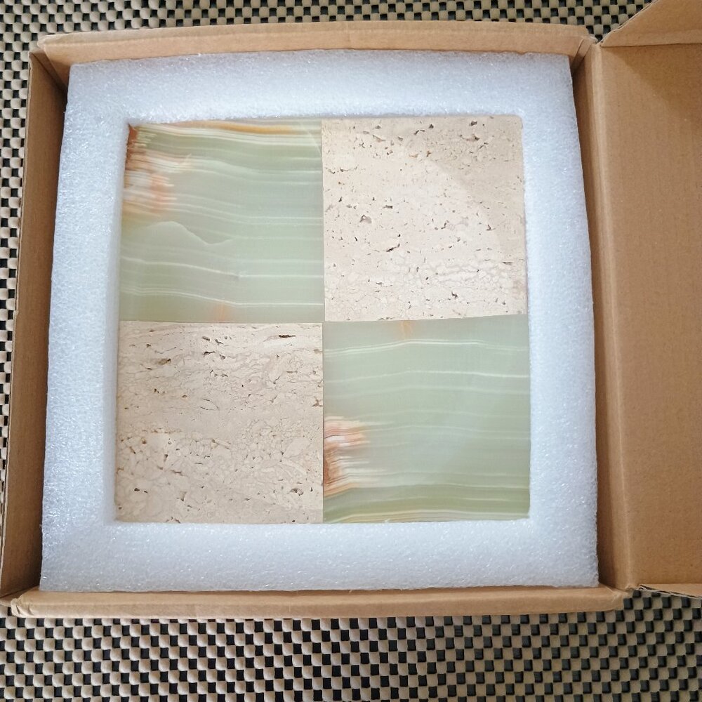 New in open box. Marble stone plate. - Picture 2 of 4